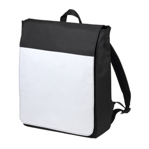 Layrul, ruksak sa podstavljenim leđima, naramenicama i laptop pretinac, crne boje
