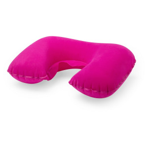 Inflatable travel pillow pink