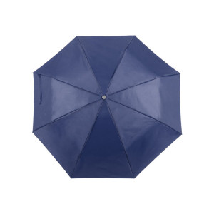 Manual umbrella, foldable navy blue