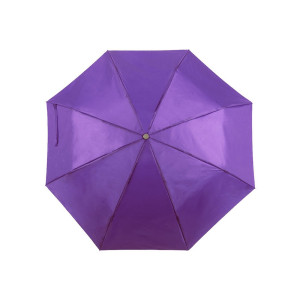 Manual umbrella, foldable purple