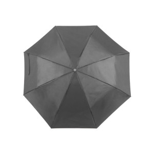 Manual umbrella, foldable grey