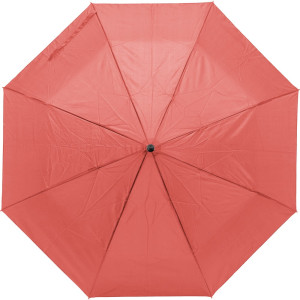 Foldable umbrella, shopping bag red