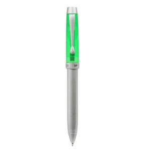 Twist action ball pen and pencil 2 in 1 green
