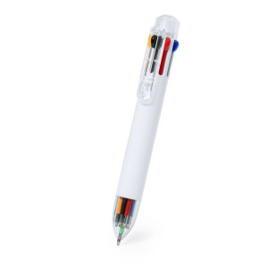 Ball pen, multicolour ink white