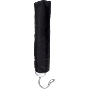 Manual umbrella, foldable black