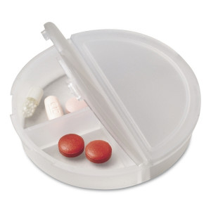 Pill box with 3 compartments neutral