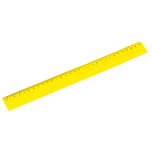 Flexible ruler yellow