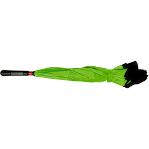Reversible manual umbrella light green