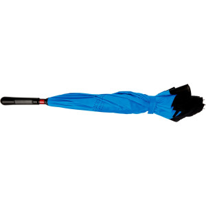 Reversible manual umbrella blue