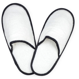 The One | Slippers white/black