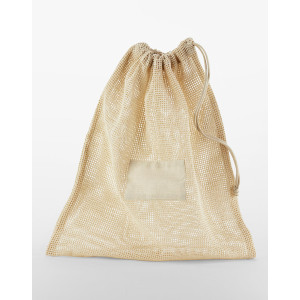 Organic Cotton Mesh Sacks Natural XS