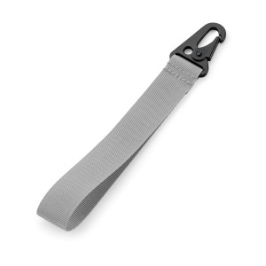 Brandable Key Clip Grey One Size