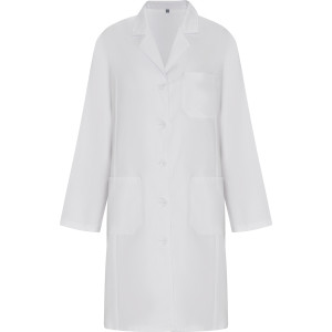 VACCINE WOMAN LABCOAT S/S WHITE