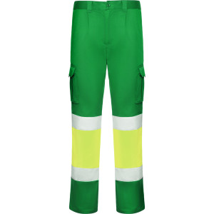 AV DAILY STRETCH PANTS S/40 GARDEN GREEN/FLUOR YELLOW