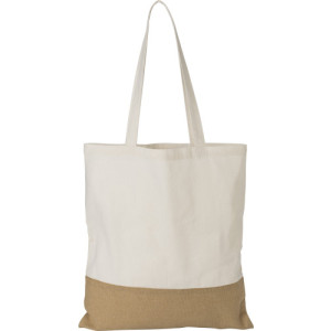 Cotton (160 g/m2) shopping bag Kyler khaki