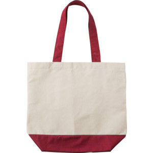 Cotton (280 g/m2) shopping bag Cole red