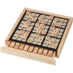 Wooden sudoku game Christa brown