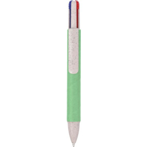 Recycled carton four-color ballpen Deborah green