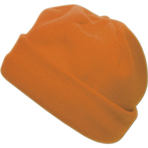 Polyester fleece (200 gr/m²) beanie Elliana orange
