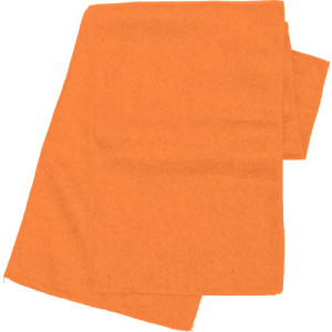 Polyester fleece (200 gr/m²) scarf Maddison orange