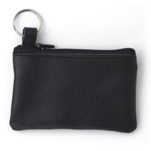 Leather key wallet Zander black