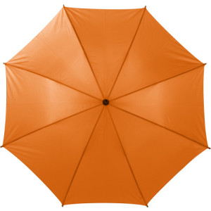 Polyester (190T) umbrella Kelly orange