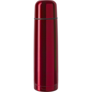 Stainless steel double walled flask Mona red