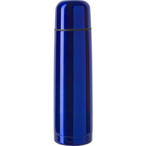 Stainless steel double walled flask Mona cobalt blue