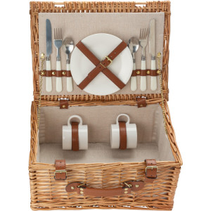 Willow picnic basket Effie brown