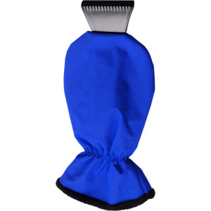 ABS ice scraper and polyester glove Ashton cobalt blue