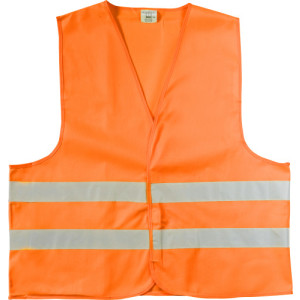 Polyester (150D) safety jacket Arturo orange M