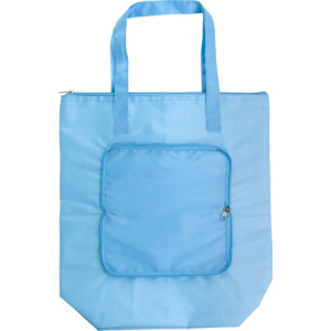 Polyester (210T) cooler bag Hal light blue
