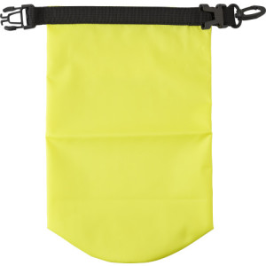 Polyester (210T) watertight bag Pia yellow