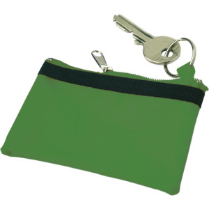 Nylon (70D) key wallet Sheridan green