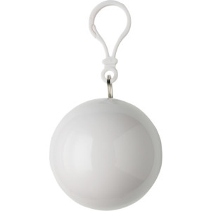 PVC poncho Pippa white