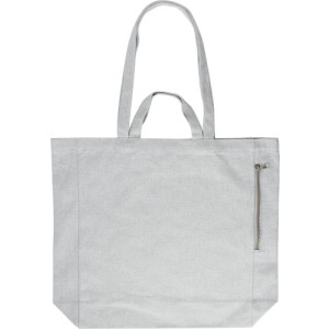 Recycled cotton shopping bag Bennett grey