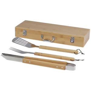 Assadus 3-piece BBQ set Natural