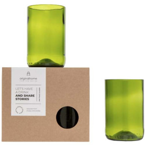 Original Home 280 ml glass set Green