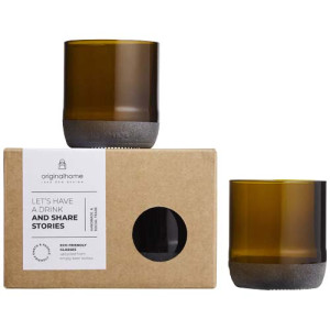Original Home 160 ml beer glasses Brown