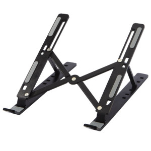 Rise foldable laptop stand Solid black