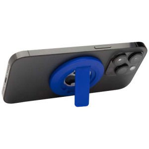 Ain recycled plastic magnetic phone stand with bottle opener Royal blue