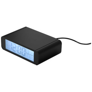 Seconds 5W wireless charging clock Solid black