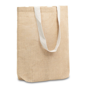 JECO jute shopping bag, beige Beige