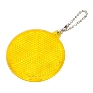 CIRCLE REFLECT key ring,  yellow Yellow