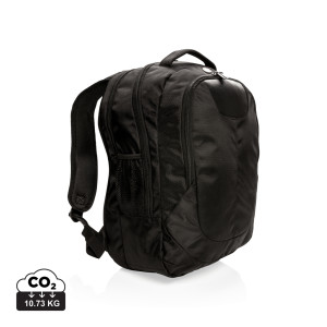 Outdoor laptop backpack black