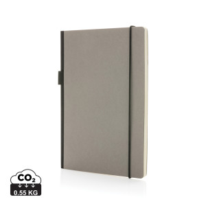 A5 deluxe kraft hardcover notebook grey