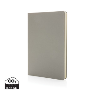 A5 hardcover notebook grey