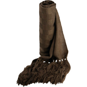 JACQUARD KNITTED SCARF