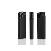 TURBO SOFT. electronic plastic lighter. black